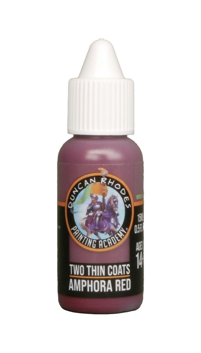 Two Thin Coats: Amphora Red