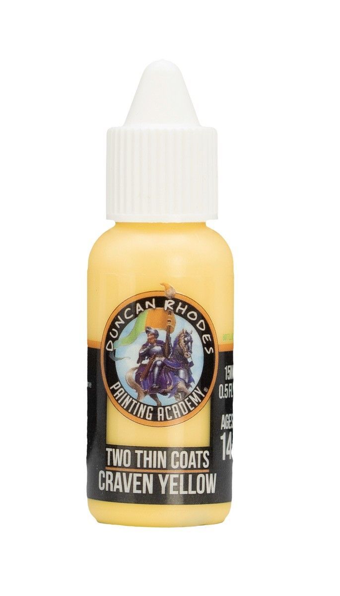 Two Thin Coats: Craven Yellow