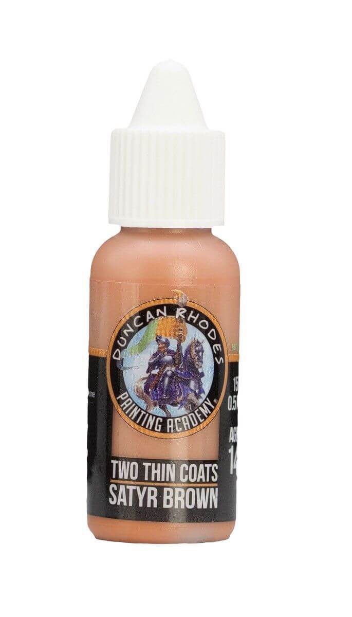 Two Thin Coats: Satyr Brown