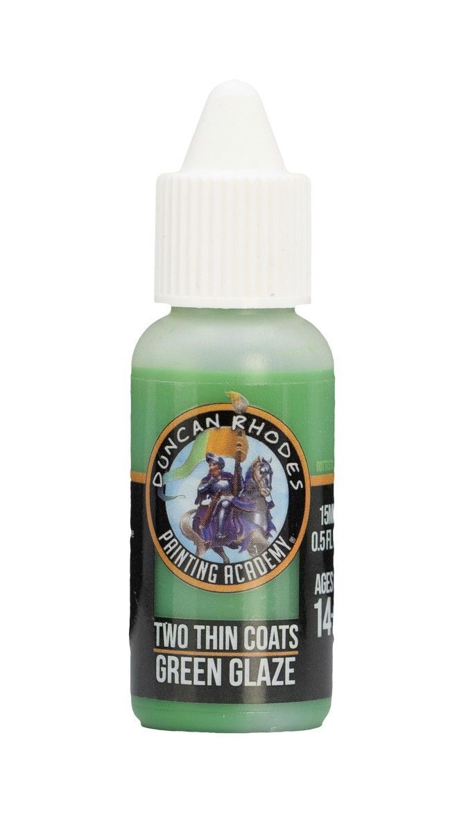 Two Thin Coats: Green Glaze