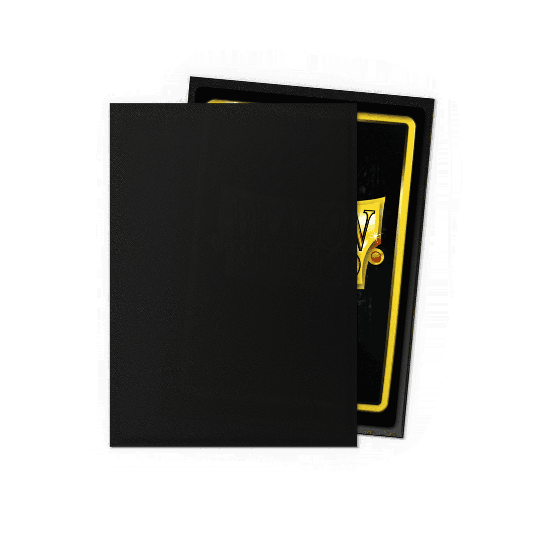 Dragon Shield Matte Black Outer Sleeves (100)