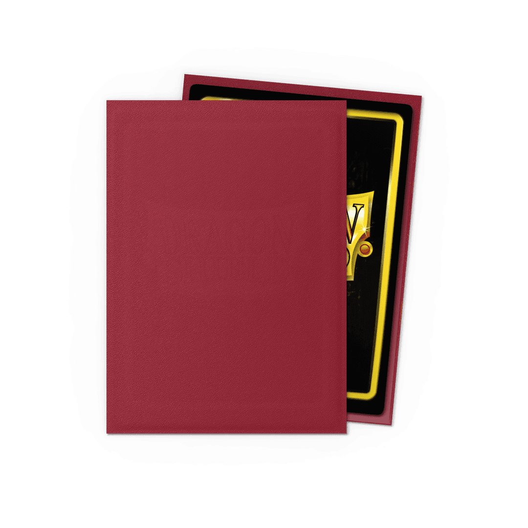 Dragon Shield Sleeves Matte Blood Red (100)