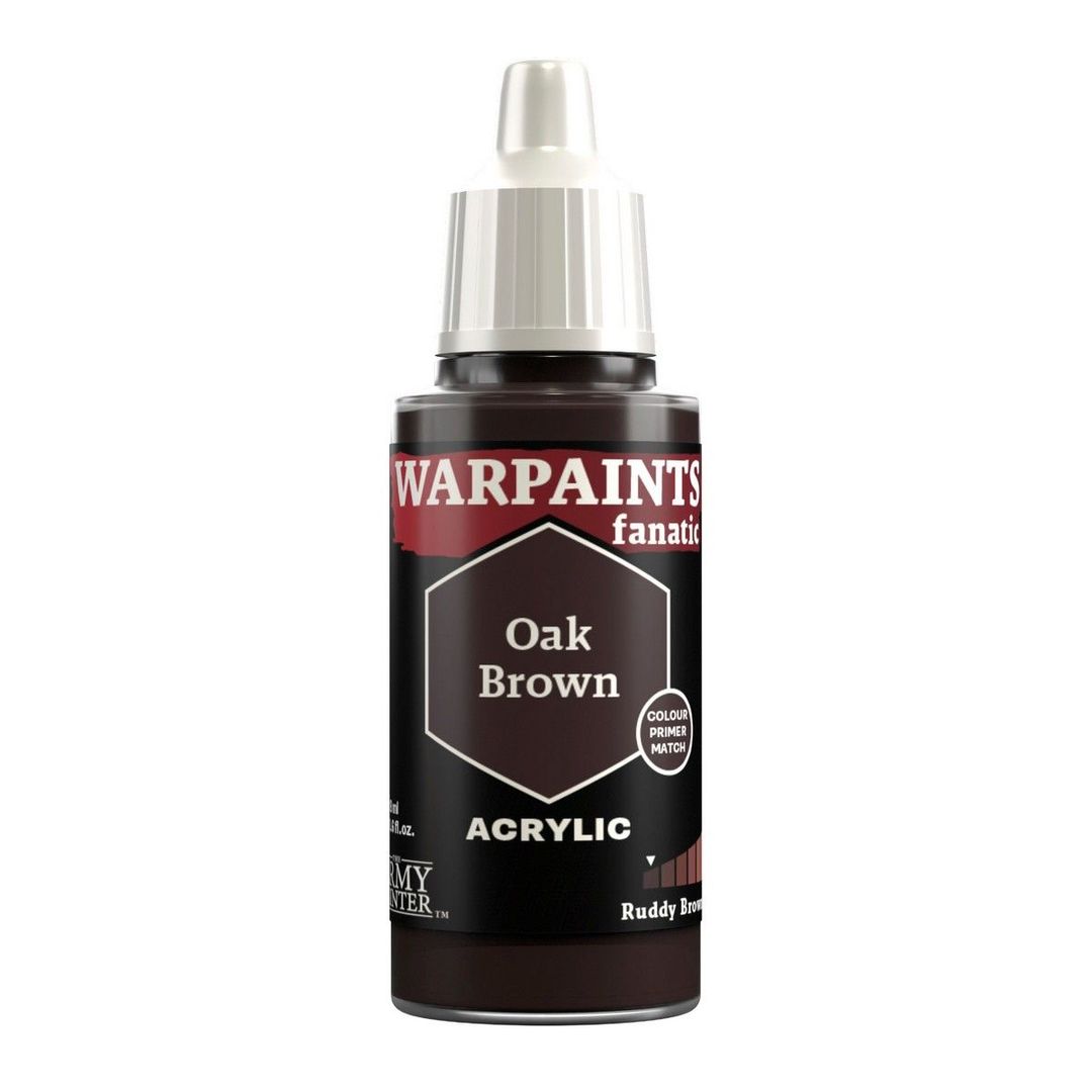 The Army Painter: Warpaints Fanatic: Oak Brown - 18ml