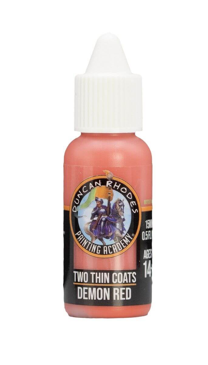 Two Thin Coats: Demon Red