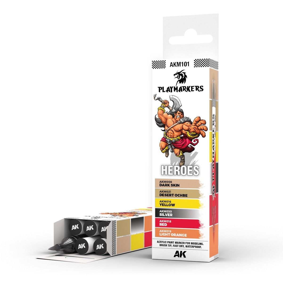 Playmarkers: Heroes Set