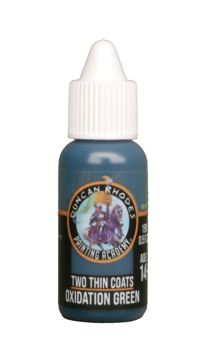 Two Thin Coats: Oxidation Green