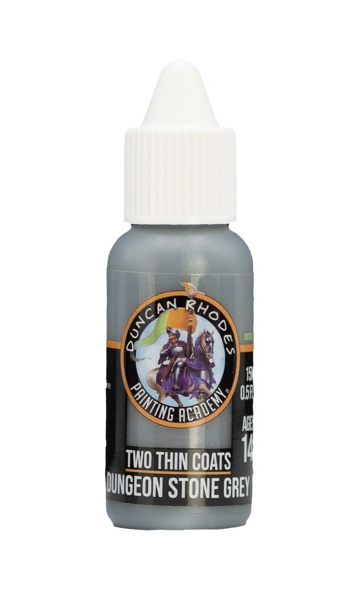 Two Thin Coats: Dungeon Stone Grey