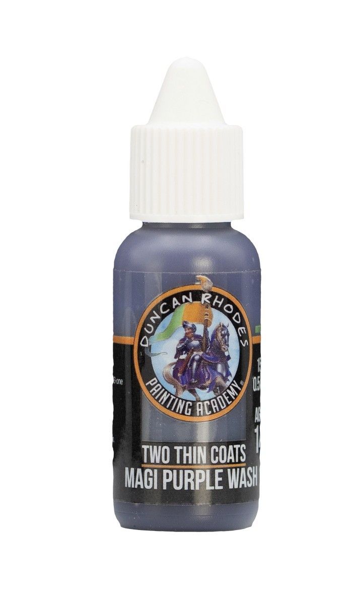 Two Thin Coats: Magi Purple Wash
