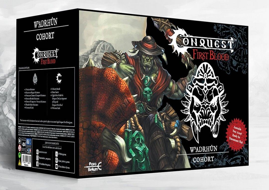 W'adrhun: Conquest First Blood Cohort Starter Set - The Ork Forge