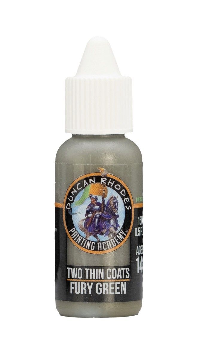 Two Thin Coats: Fury Green