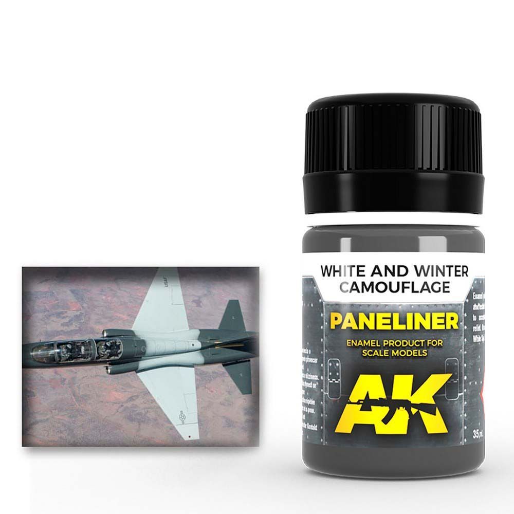 Weathering: Paneliner For White And Winter Camouflage 35ml