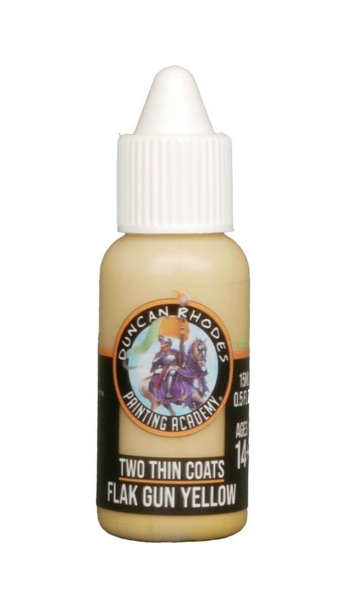 Two Thin Coats: Flak Gun Yellow