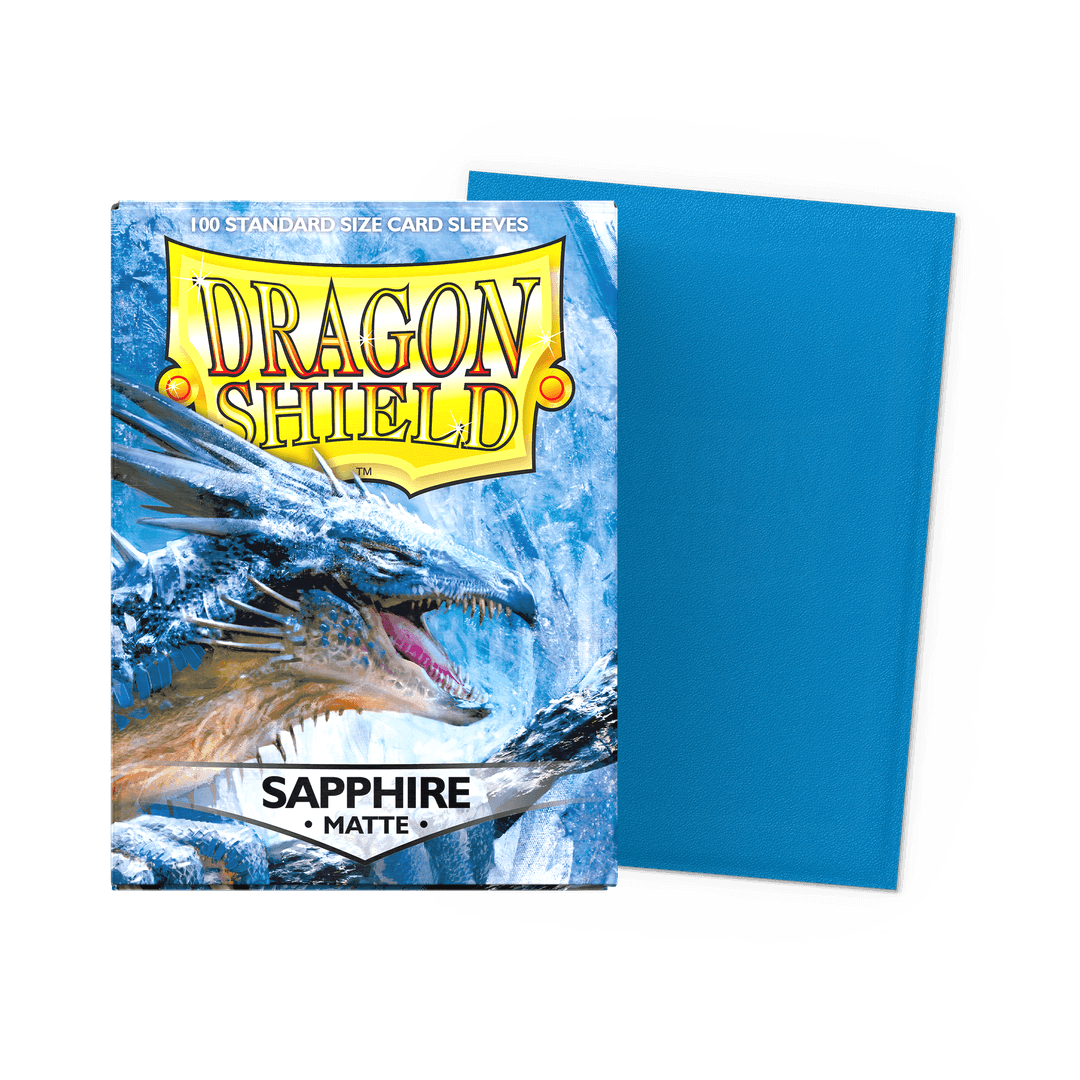 Dragon Shield Sleeves Matte Sapphire (100)