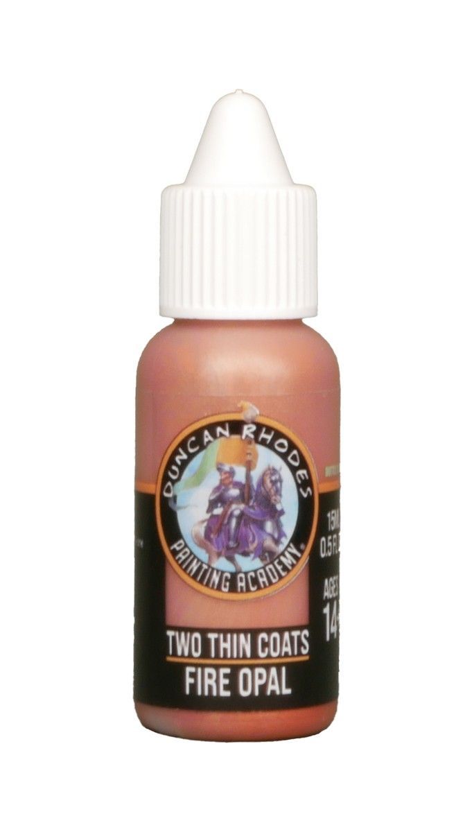 Two Thin Coats: Fire Opal