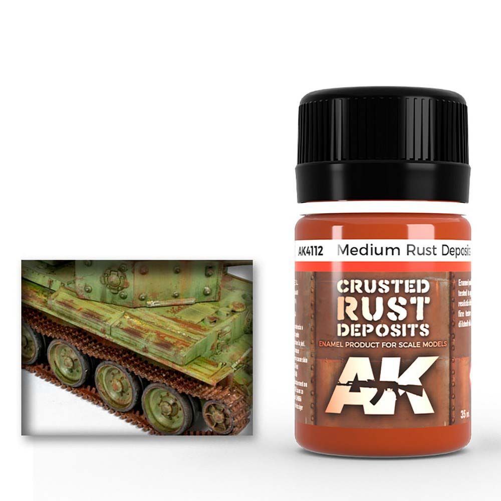 Weathering: Medium Rust Deposit