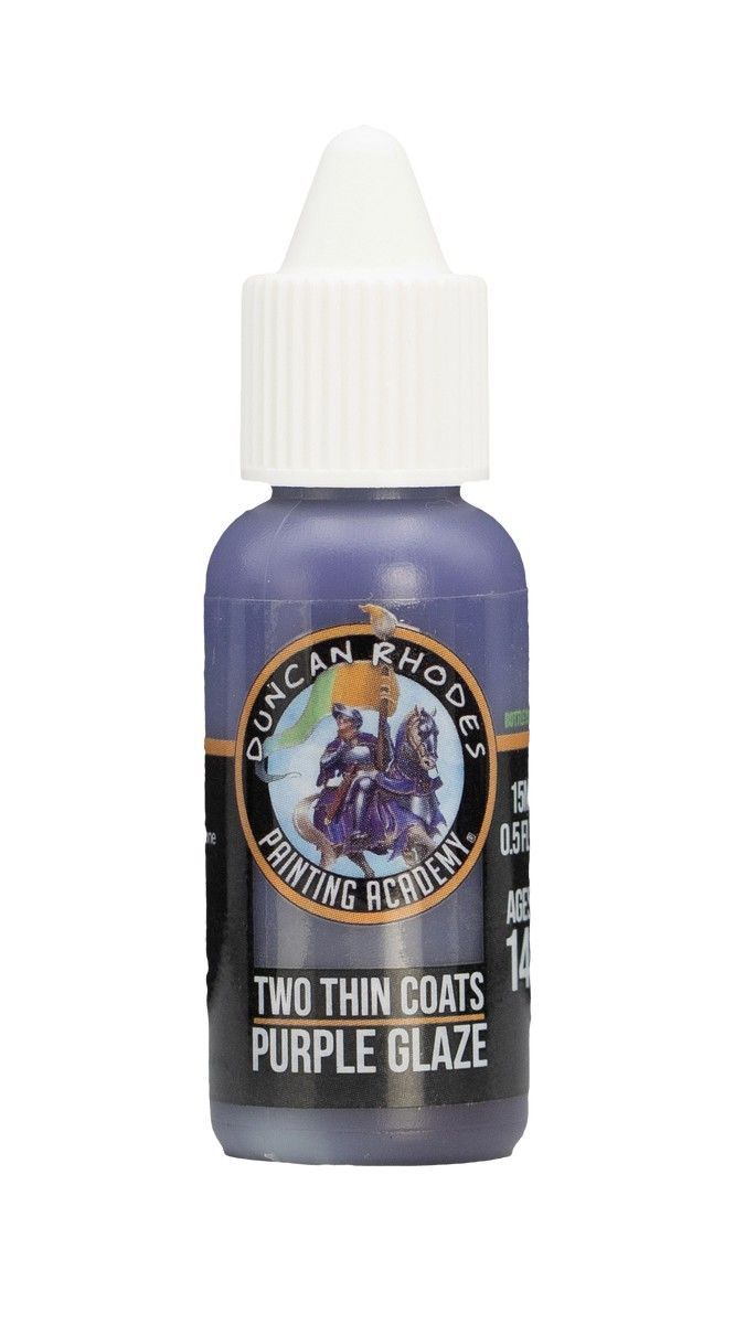 Two Thin Coats: Purple Glaze