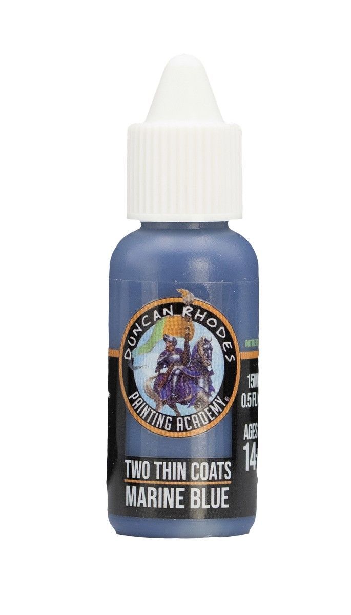 Two Thin Coats: Marine Blue