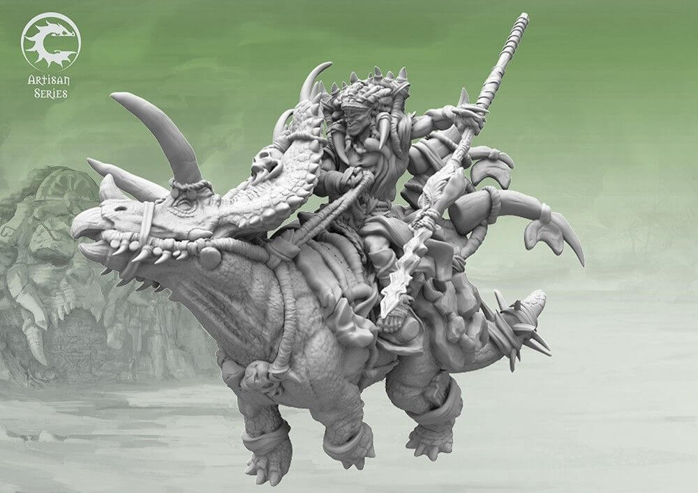 W'adrhŭn: Thunder Chieftain Artisan Series - The Ork Forge