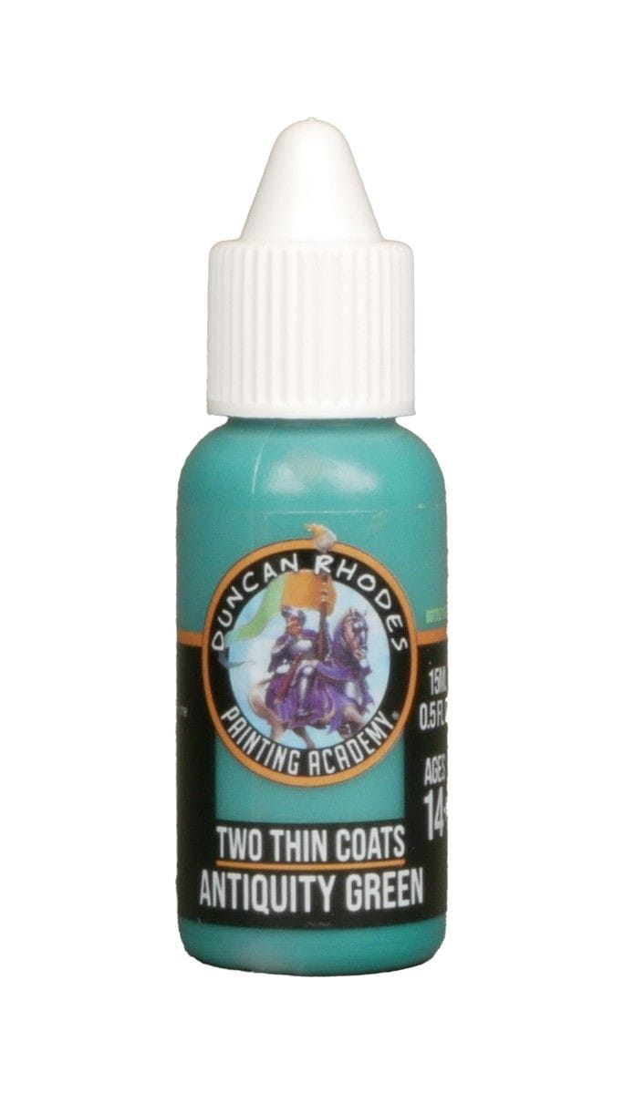 Two Thin Coats: Antiquity Green