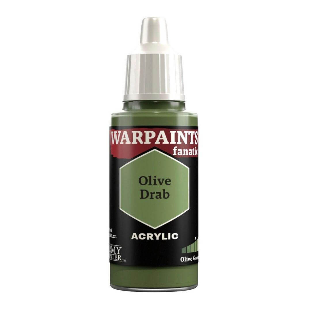 Warpaints Fanatic: Olive Drab - 18ml Warpaints Fanatic The Army Painter