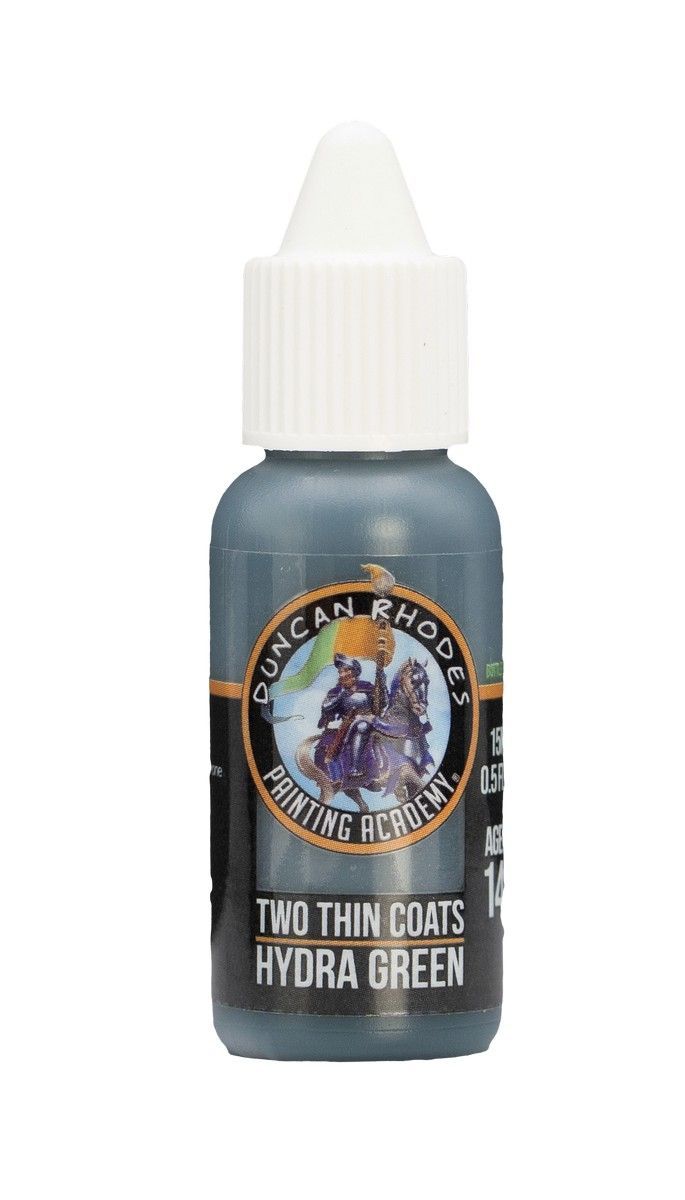 Two Thin Coats: Hydra Green