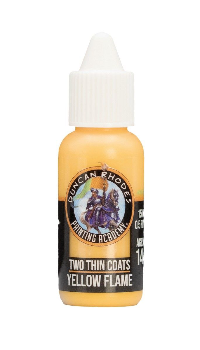 Two Thin Coats: Yellow Flame