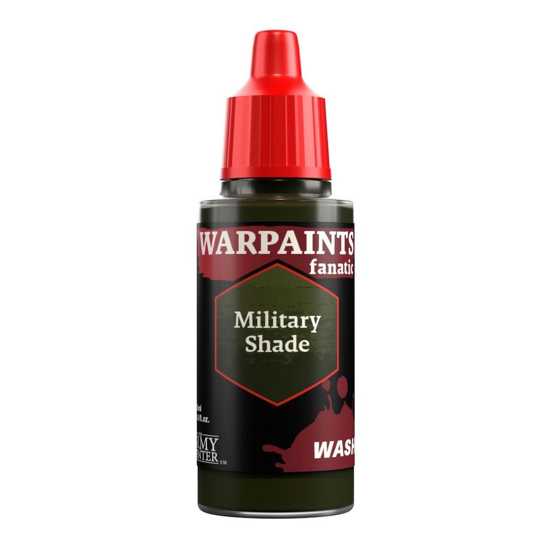 The Army Painter: Warpaints Fanatic Wash: Military Shade - 18ml