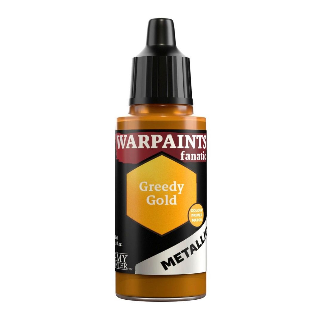 The Army Painter: Warpaints Fanatic Metallic: Greedy Gold - 18ml