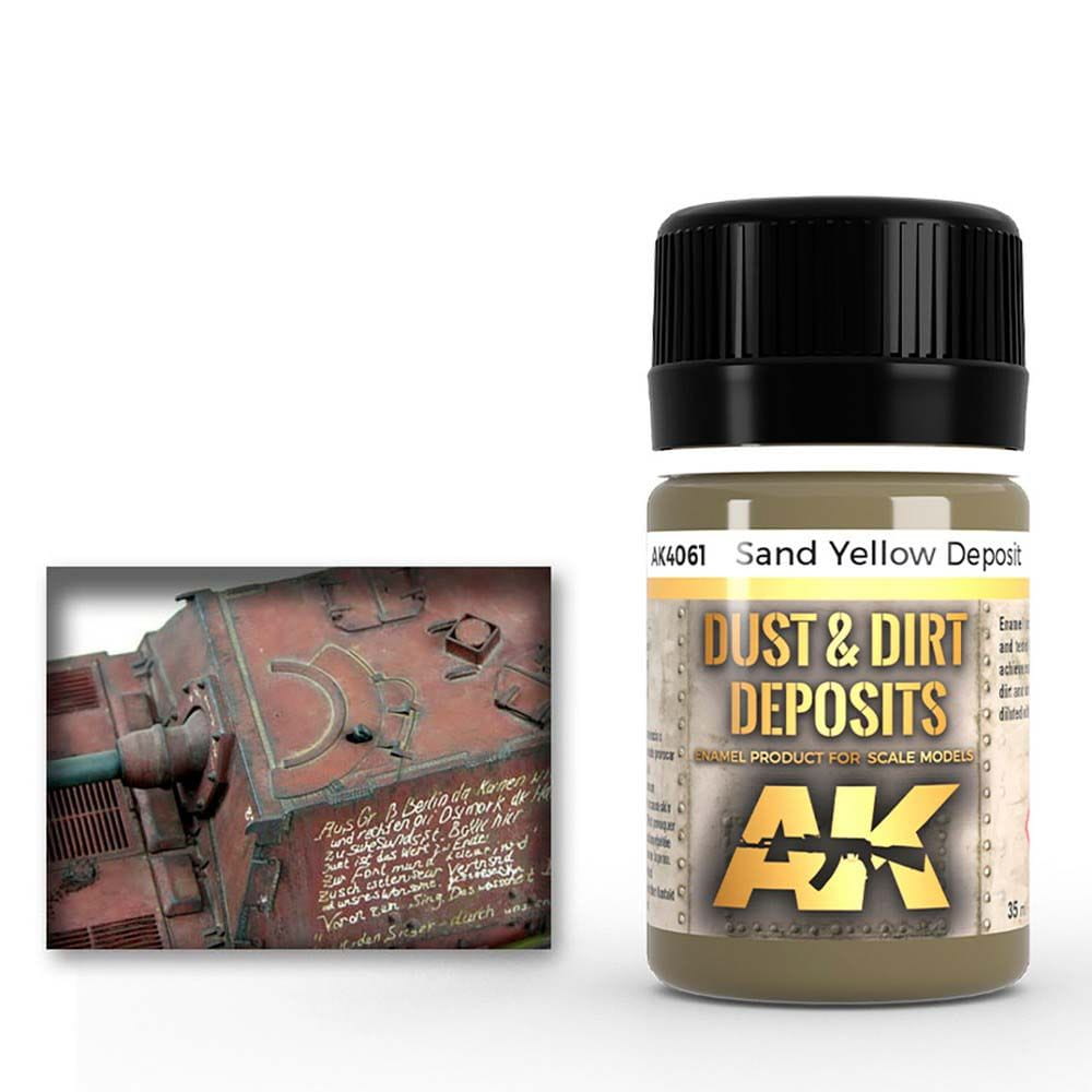 Weathering: Sand Yellow Deposit