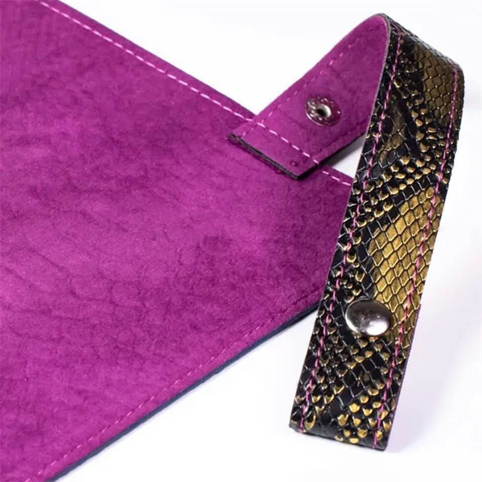 Scroll of Legend | Vegan Leather Dice Mat - The Ork Forge