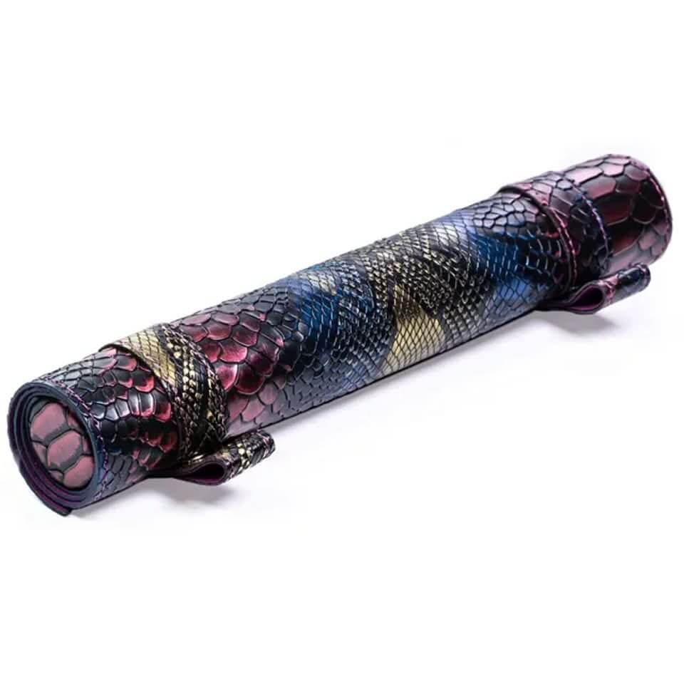 Scroll of Legend | Vegan Leather Dice Mat - The Ork Forge