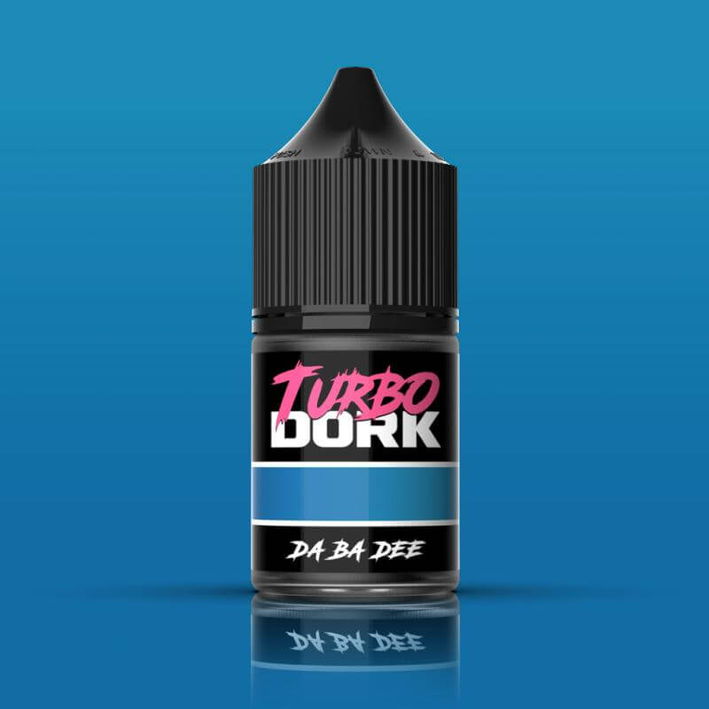 Turbo Dork: Da Ba Dee Metallic Acrylic Paint 22ml Bottle - The Ork Forge