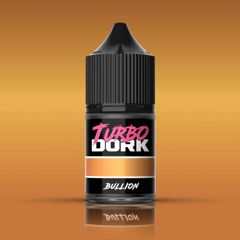 Turbo Dork: Bullion Metallic Acrylic Paint 22ml Bottle - The Ork Forge