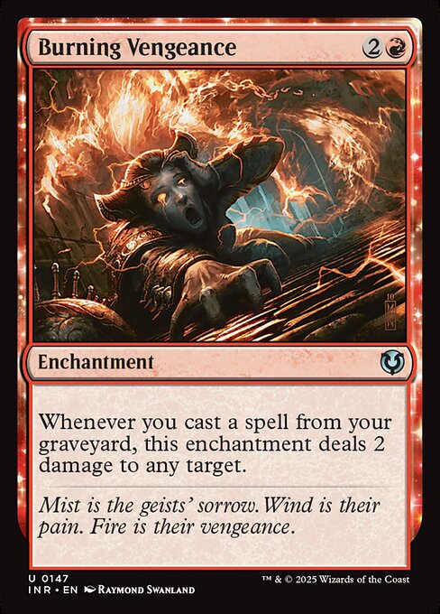 Burning Vengeance - catalogue image