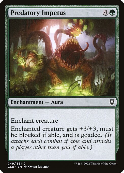 Predatory Impetus - catalogue image