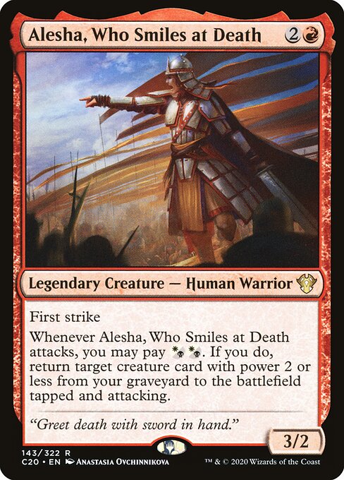 Alesha, Who Smiles at Death - catalogue image