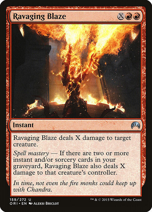 Ravaging Blaze - catalogue image