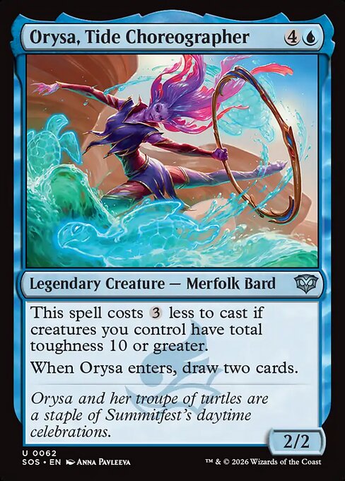 Orysa, Tide Choreographer - catalogue image