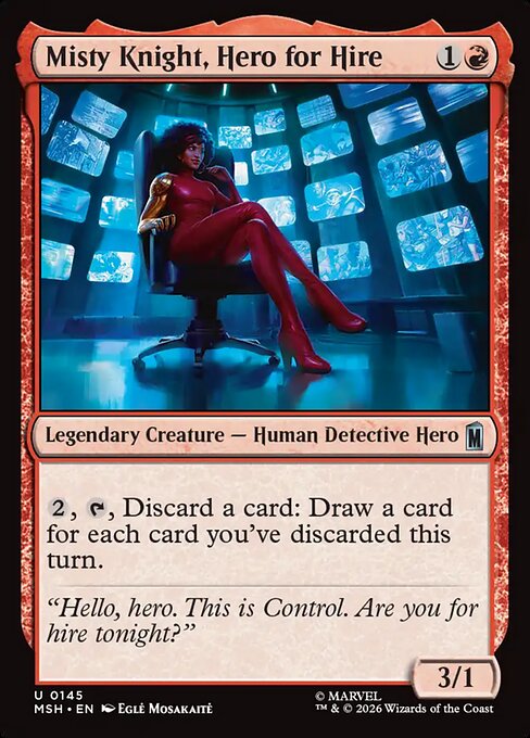 Misty Knight, Hero for Hire - catalogue image