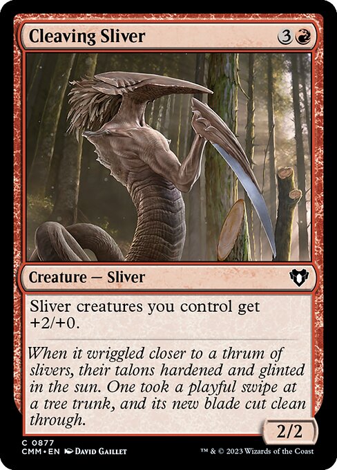 Cleaving Sliver - catalogue image