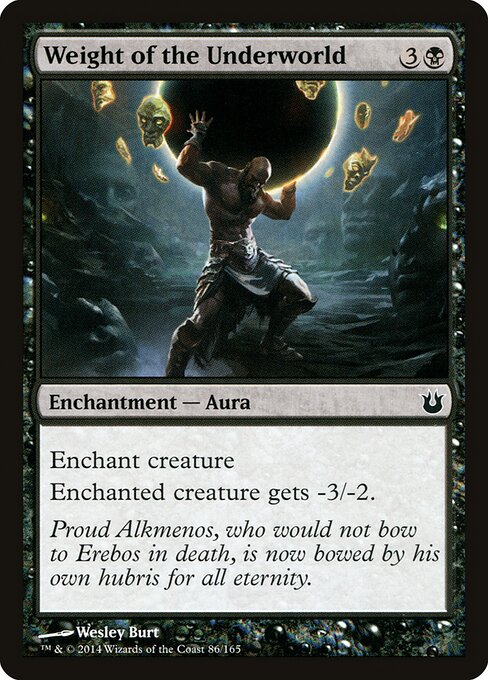 Weight of the Underworld - catalogue image