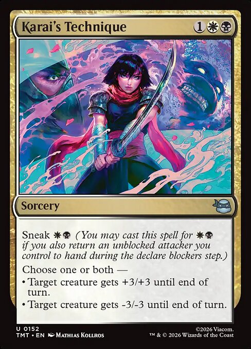 Karai's Technique - catalogue image