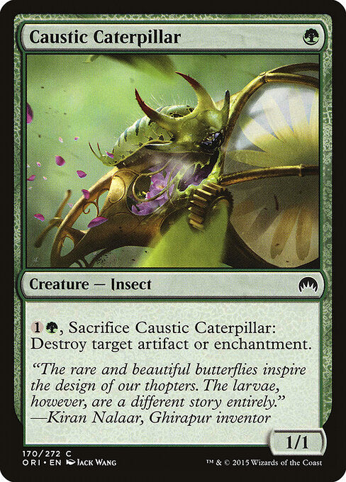 Caustic Caterpillar - catalogue image