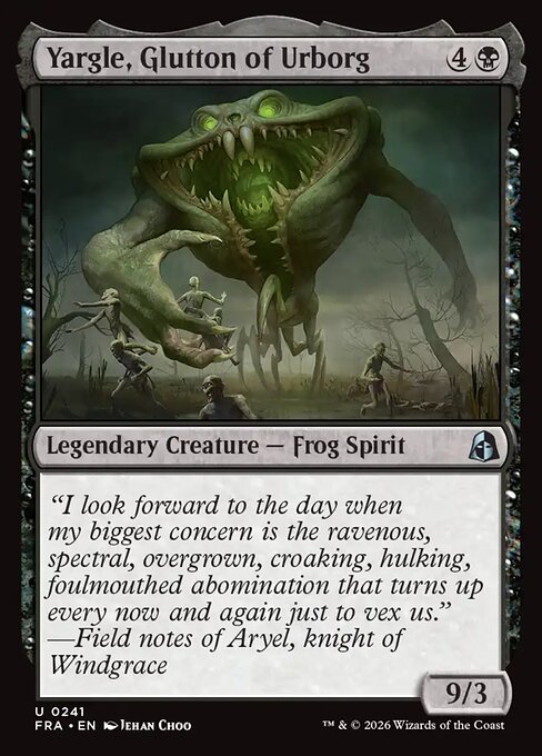 Yargle, Glutton of Urborg - catalogue image