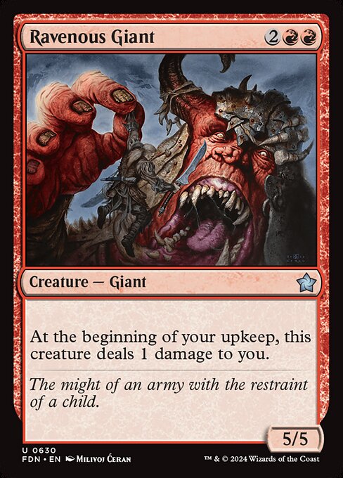 Ravenous Giant - catalogue image