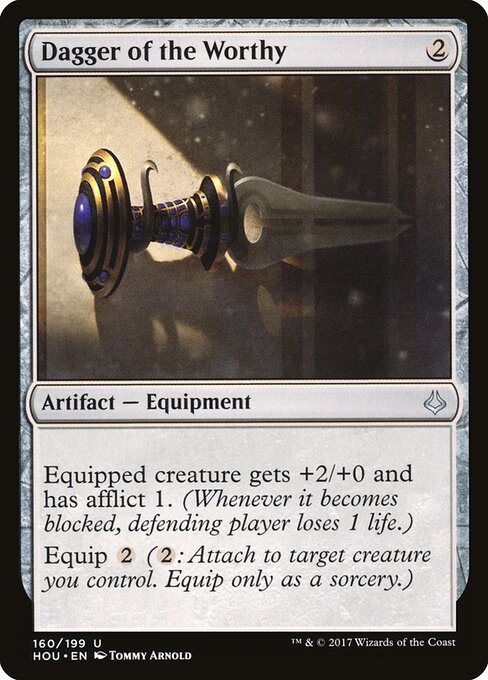 Dagger of the Worthy - catalogue image