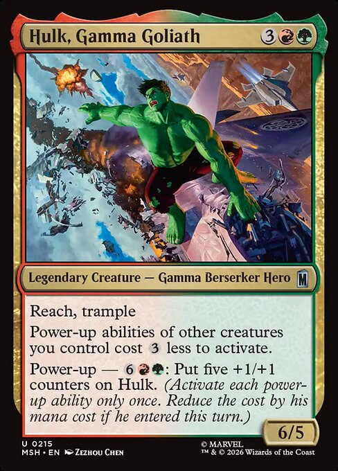 Hulk, Gamma Goliath - catalogue image