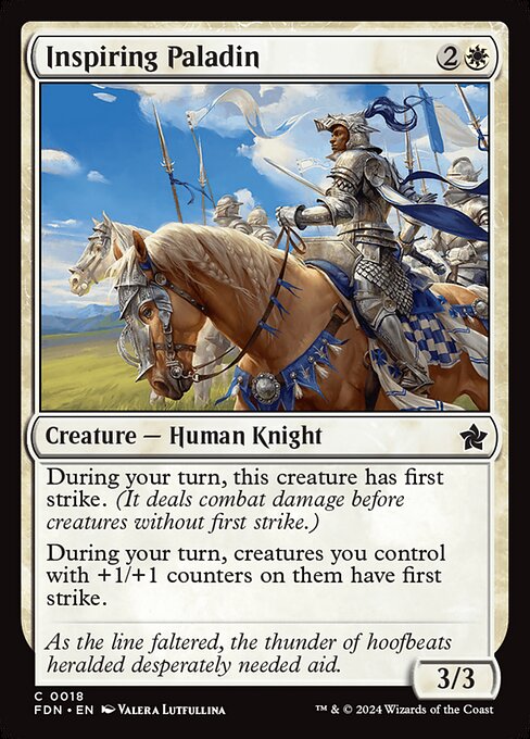Inspiring Paladin - catalogue image