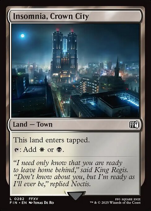 Insomnia, Crown City - catalogue image