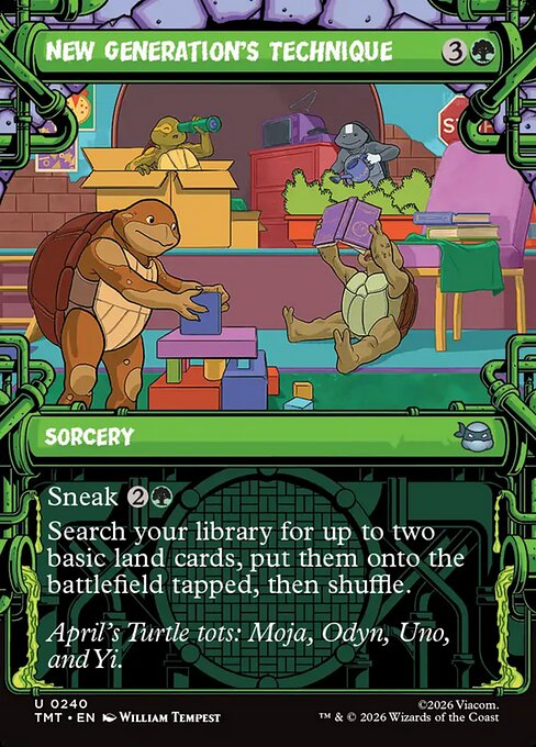 New Generation's Technique - catalogue image